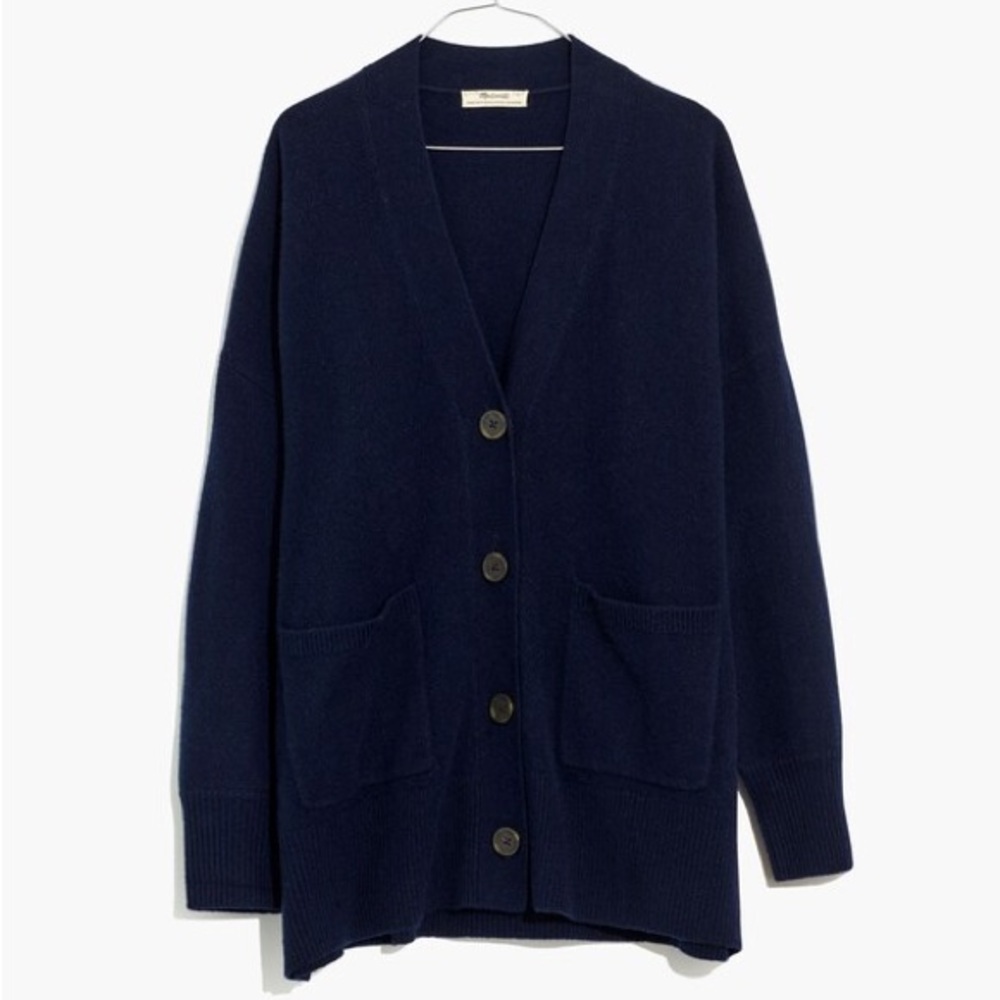 Madewell (re)sourced cashmere oversized cardigan
